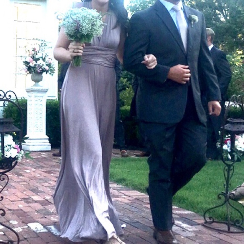 Taupe Bridesmaid Dress by LuLu